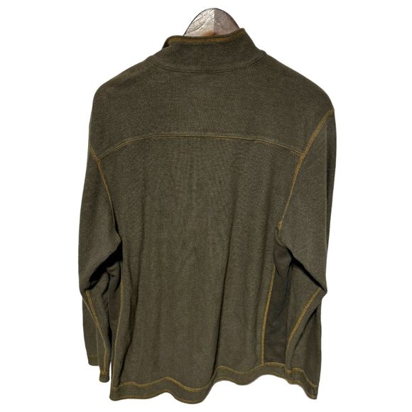 Men's Tommy Bahama Sweater Green Size Medium - Picture 2 of 6